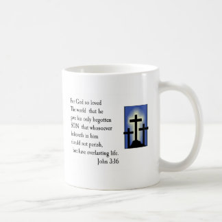 John-3:16 Bibel-Vers-Tassen-Entwurf Kaffeetasse