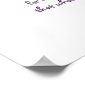 John 3:16 Bibelkreuz Christliche Verse Poster (Ecke)