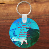 John 3:16 Bibelschrift Heil Wahrheit Schlüsselanhä Schlüsselanhänger (Vorderseite)