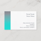 John 3:16 Bibelvers Florida Palmen Originalfoto Visitenkarte (Rückseite)