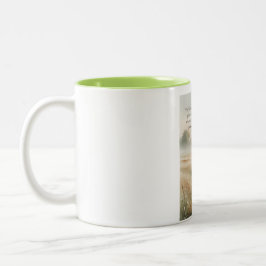 John 3:16 Bibelvers-Kaffeetasse Zweifarbige Tasse