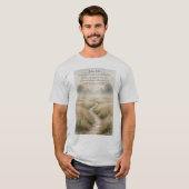 John 3:16 Bibelvers Männer T-Shirt (Vorne ganz)