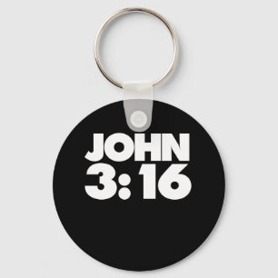 John 3:16 Bibelverse für Christen Schlüsselanhänger