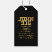 John 3.16 Bibelverse Geschenkanhänger (Vorderseite)