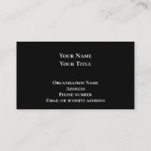 John 3:16 Bibelverse | Matterhorn Foto Pastor Visitenkarte (Rückseite)