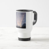 John 3:16 Bible Verse Coffee Travel Mug Reisebecher (VorderseiteRechts)