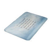 John 3:16 Bible Verse Image Badematte (Schrägansicht)