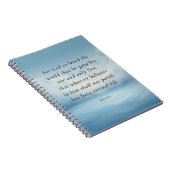 John 3:16 Bible Verse Image Notizblock (Rechte Seite)