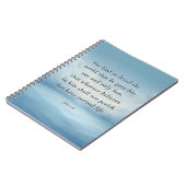 John 3:16 Bible Verse Image Notizblock (Linke Seite)