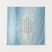 John 3:16 Bible Verse Image Wandteppich (Vorderseite (Horizontal))