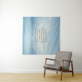 John 3:16 Bible Verse Image Wandteppich (Beispiel (Horizontal))