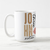 John 3:16 Bible Verse Keramik Tasse (Links)