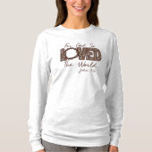 John 3:16 Bible Verse Long-Sleeve T - Shirt (Vorderseite)