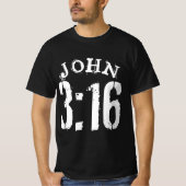 JOHN 3 16 BIBLE VERSE T-Shirt (Vorderseite)