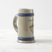 John 3:16 bierglas (Vorderseite Links)