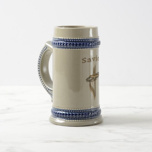 John 3:16 bierglas (Vorderseite Links)