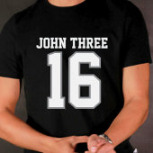 John 3 16 Black T-shirt