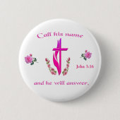 John 3:16 button (Vorderseite)