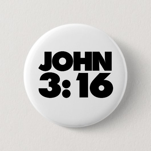 John 3:16 button (Vorderseite)