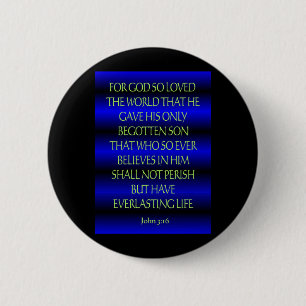 John-3:16 Button