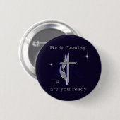 John 3:16 button (Vorne & Hinten)