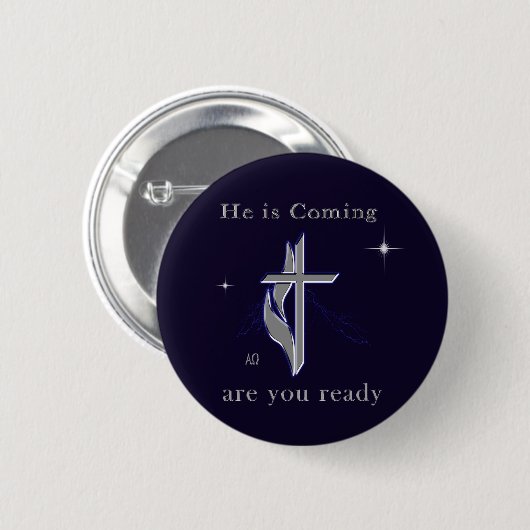John 3:16 button (Vorne & Hinten)