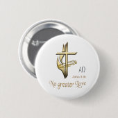 John 3:16 button (Vorne & Hinten)