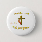 John 3:16 button (Vorderseite)