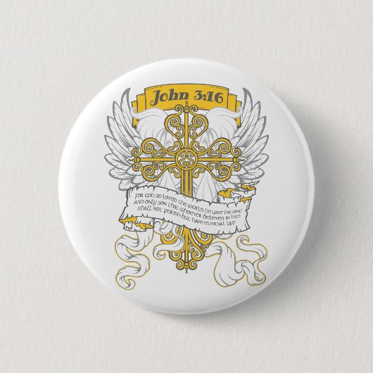 John-3:16 Button (Vorderseite)