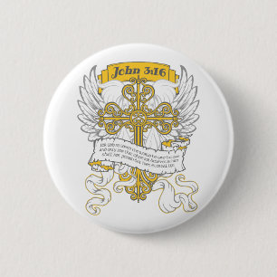 John-3:16 Button