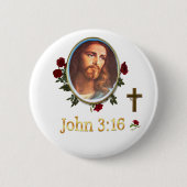 John 3:16 button (Vorderseite)