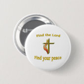 John 3:16 button (Vorne & Hinten)