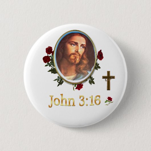 John 3:16 button (Vorderseite)