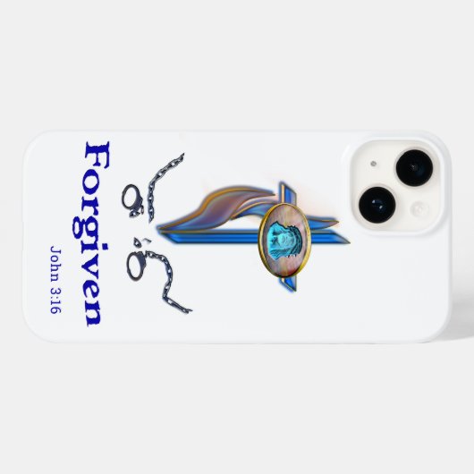 John 3:16 Case-Mate iPhone 14 Case (Rückseite (Horizontal))