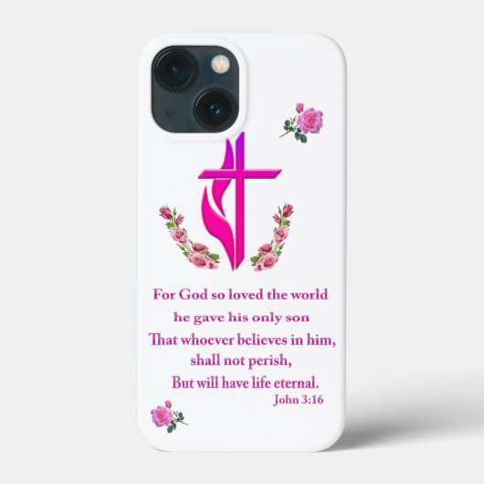 John 3:16 Case-Mate iPhone hülle (Rückseite)