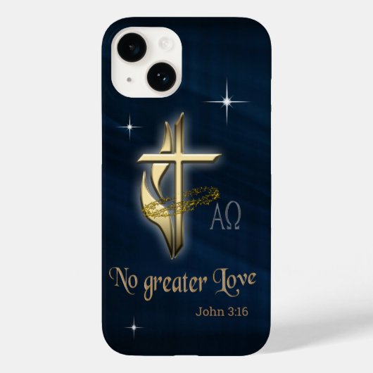 John 3:16 Case-Mate iPhone hülle (Rückseite)
