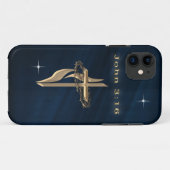 John 3:16 Case-Mate iPhone hülle (Rückseite (Horizontal))