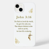 John 3:16 Case-Mate iPhone hülle (Rückseite)