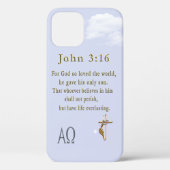 John 3:16 Case-Mate iPhone hülle (Rückseite)
