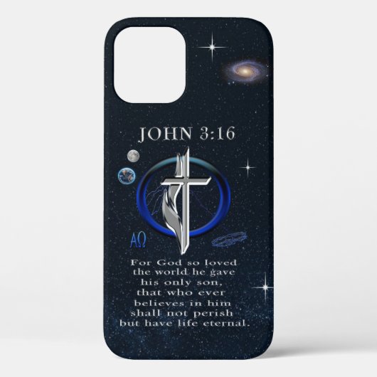 John 3:16 Case-Mate iPhone hülle (Rückseite)