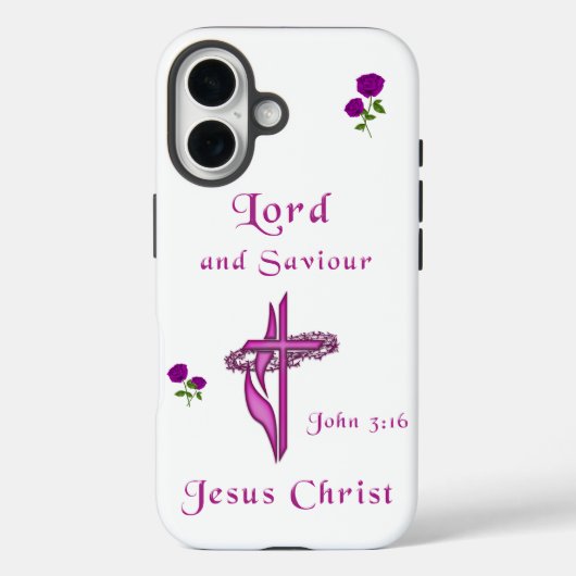 John 3:16 Case-Mate iPhone hülle (Rückseite)