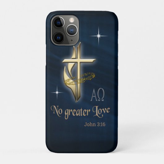 John 3:16 Case-Mate iPhone hülle (Rückseite)