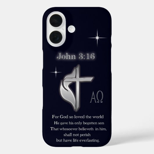 John 3:16 Case-Mate iPhone hülle (Rückseite)