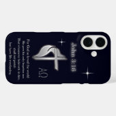 John 3:16 Case-Mate iPhone hülle (Rückseite (Horizontal))