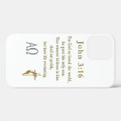 John 3:16 Case-Mate iPhone hülle (Rückseite (Horizontal))
