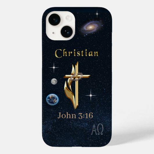 John 3:16 Case-Mate iPhone hülle (Rückseite)