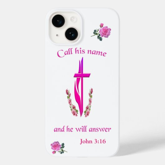 John 3:16 Case-Mate iPhone hülle (Rückseite)