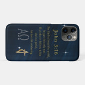 John 3:16 Case-Mate iPhone hülle (Rückseite (Horizontal))