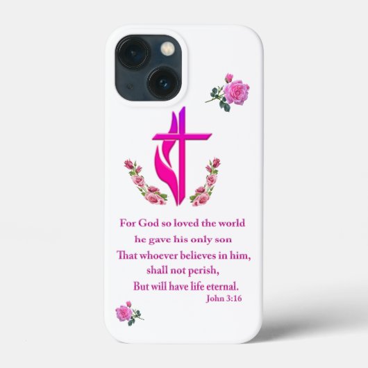 John 3:16 Case-Mate iPhone hülle (Rückseite)