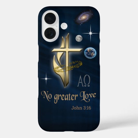 John 3:16 Case-Mate iPhone hülle (Rückseite)